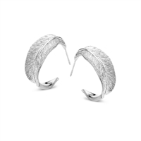 Fall øreringe large sølv | Spirit Icons