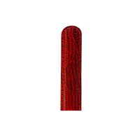 Rød Læder rem 16 mm med stål spænde | Christina Watches